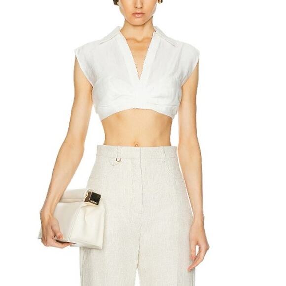 cult gaia Tops - Cult Gaia Women's Off White Janette Top Size M